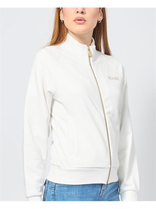 Sweat-shirt zippé à manches raglan pour femme Yes Zee YES ZEE | F419-SN000107